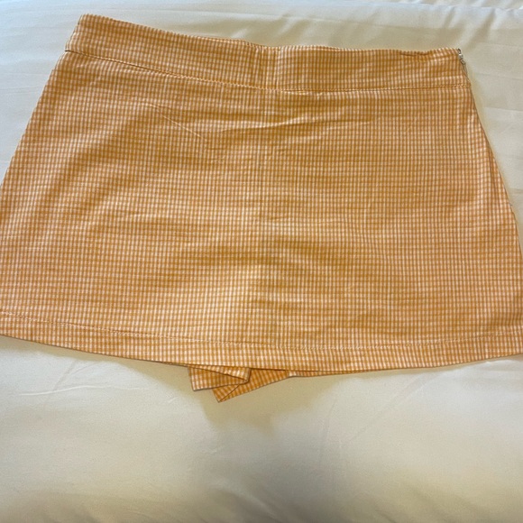 NWT Free People Big Dreams Skort in Malibu Orange Combo - Picture 4 of 6